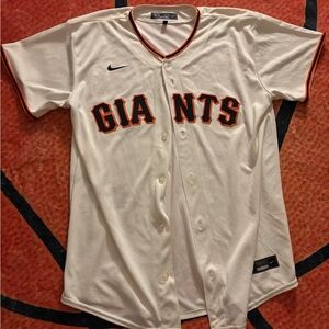 Women's San Francisco Giants Nike Cream Home Team Jersey